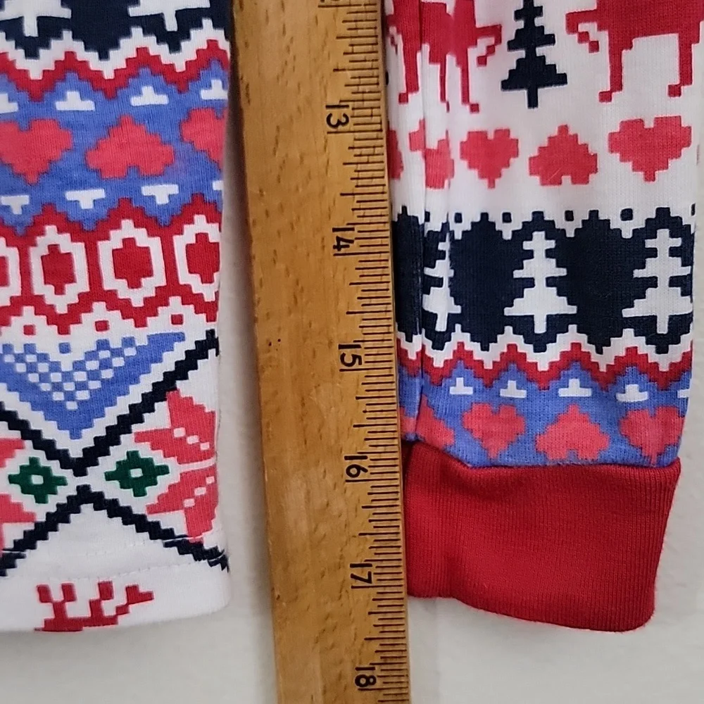Land's End Cotton Christmas Pajama Top (Top only) Christmas 16